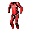RST Tractech Evo 4 CE Mens Leather Suit - Red / Black -megamotorcyclestore Official Shop 102355 red2 39 58938.1657893563