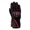 RST S1 CE Ladies Gloves - Black / Neon Pink