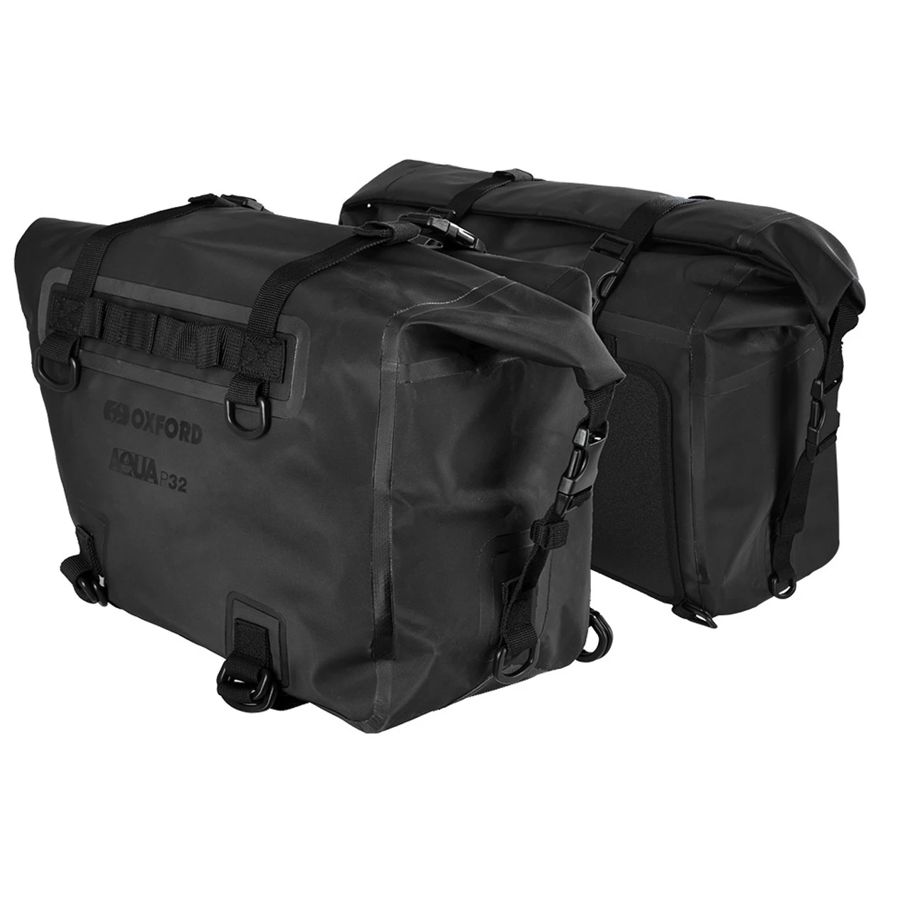Oxford Aqua P32 Panniers - Black . 3 Oxford Aqua P32 Panniers - Black .
