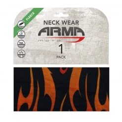 Armr Winter Fleece Face Mask Neck Tube - Flame