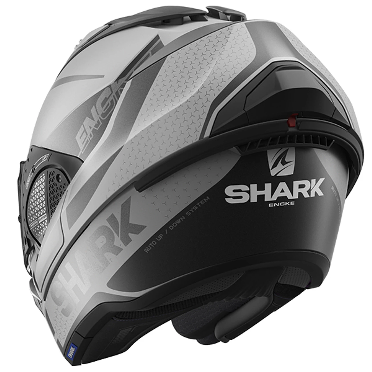 Shark Evo GT Flip Front Helmet Encke SAK - Mat Silver / Anthracite / Black 5 Shark Evo GT Flip Front Helmet Encke SAK - Mat Silver / Anthracite / Black - Image 3