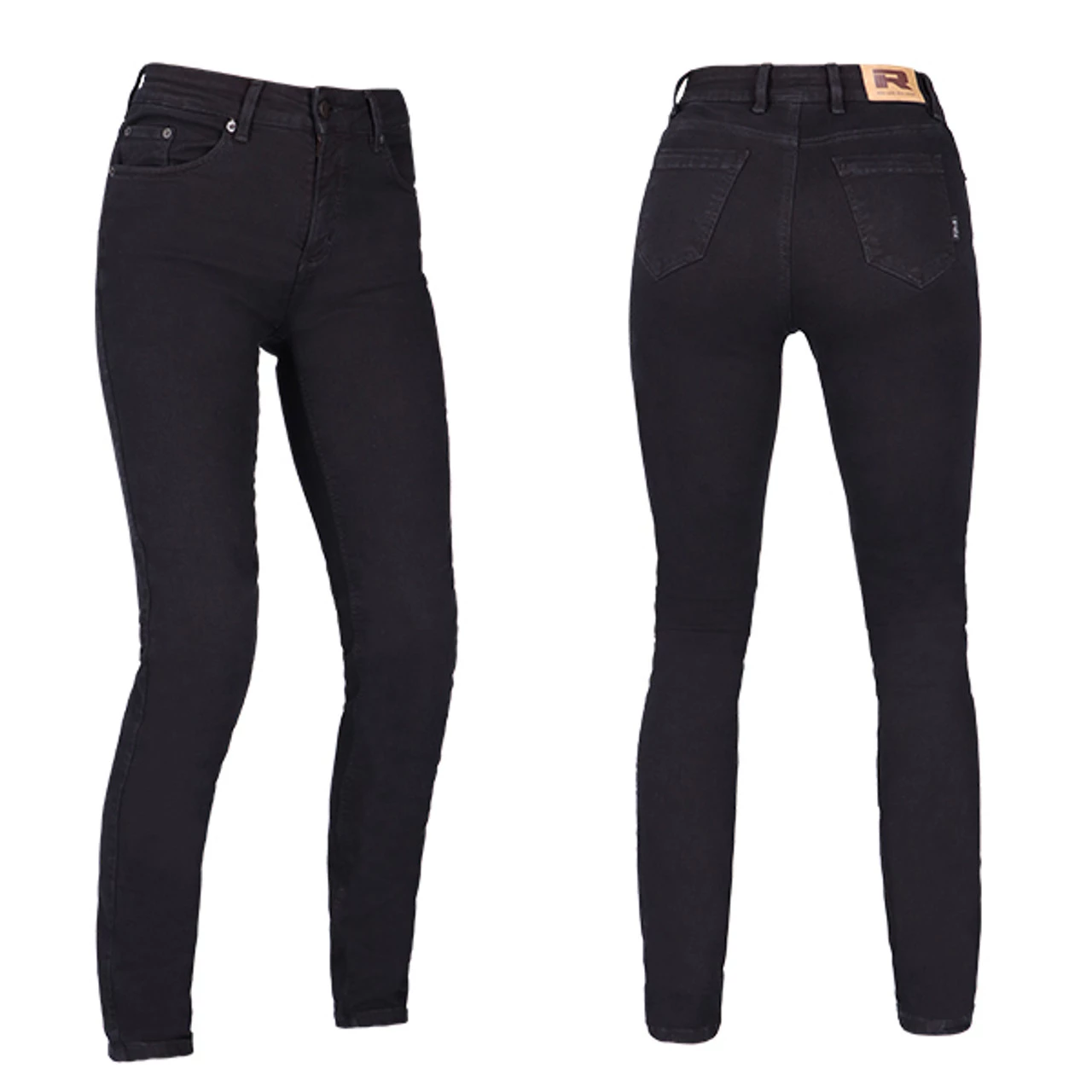Richa Original 2 Ladies Jeans Slim Short - Black 3 Richa Original 2 Ladies Jeans Slim Short - Black