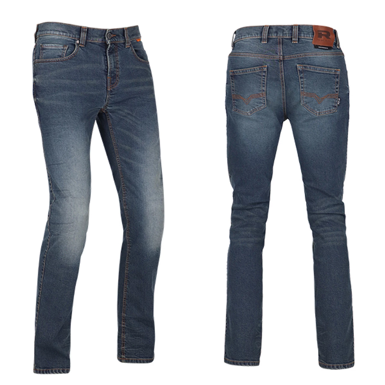 Richa Original 2 Jean Slim - Stone Wash Blue 3 Richa Original 2 Jean Slim - Stone Wash Blue