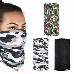Oxford Comfy Neck Tube 3 Pack - Camo