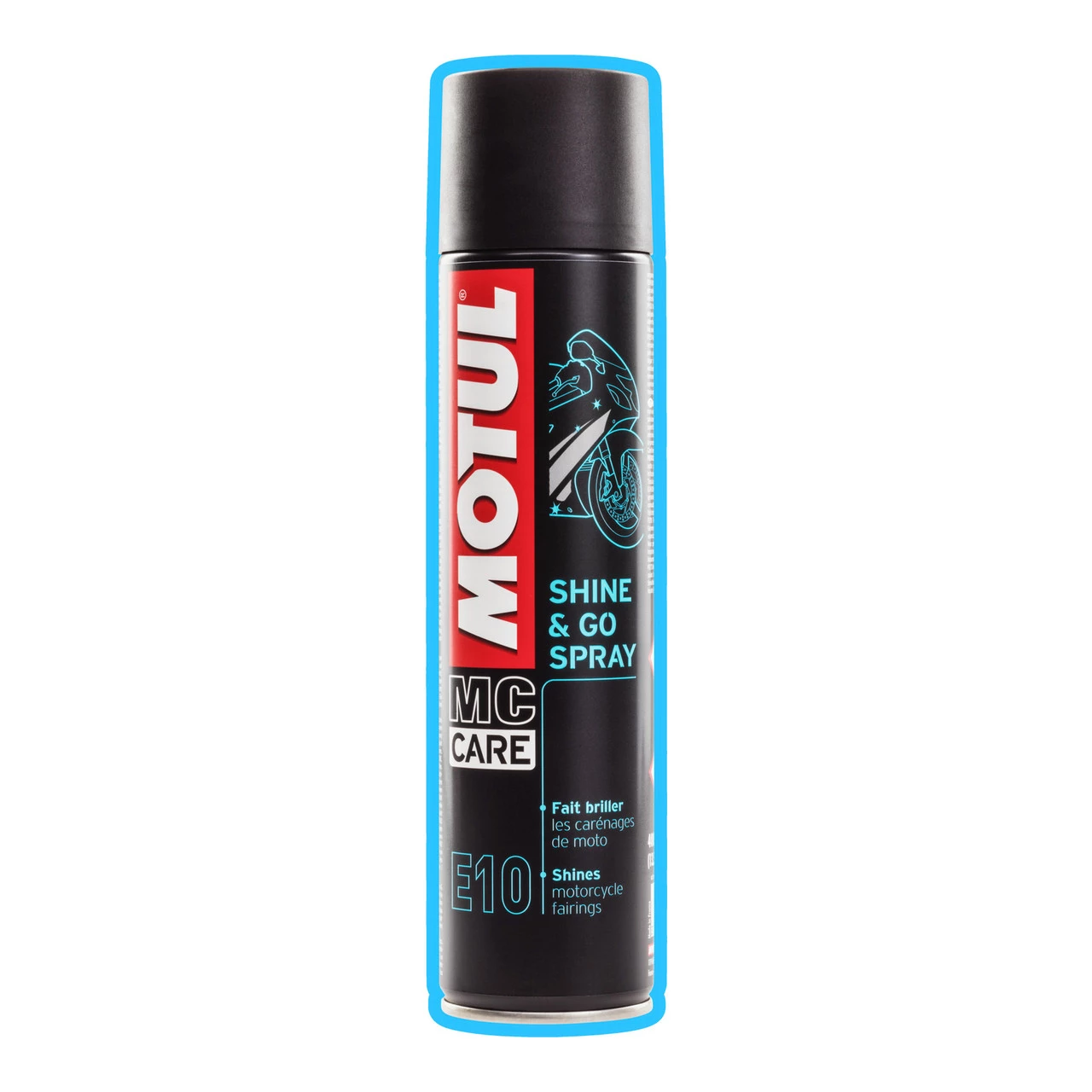Motul E10 Shine & Go Aerosol 400mL 3 Motul E10 Shine & Go Aerosol 400mL