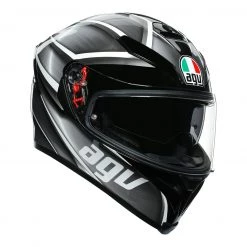 AGV K5-S Full Face Helmet - Tornado Black / Silver