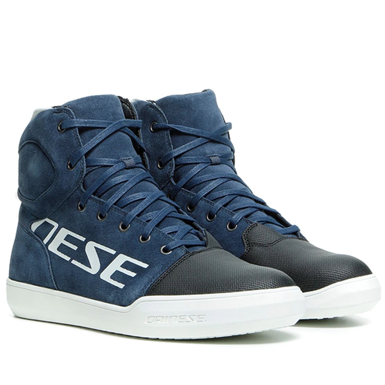 Dainese York D-WP Waterproof Shoes 09D - Black Iris / White 4 Dainese York D-WP Waterproof Shoes 09D - Black Iris / White - Image 2