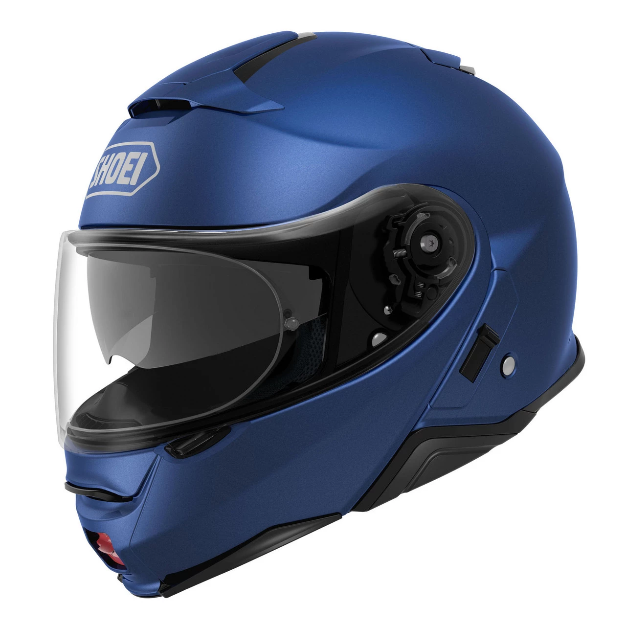 Shoei Neotec 2 Flip Front Helmet - Plain Matt Blue Metallic 3 Shoei Neotec 2 Flip Front Helmet - Plain Matt Blue Metallic