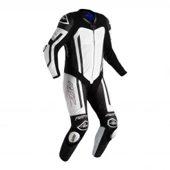 RST Pro Series Airbag CE Mens Leather Suit - Black / White