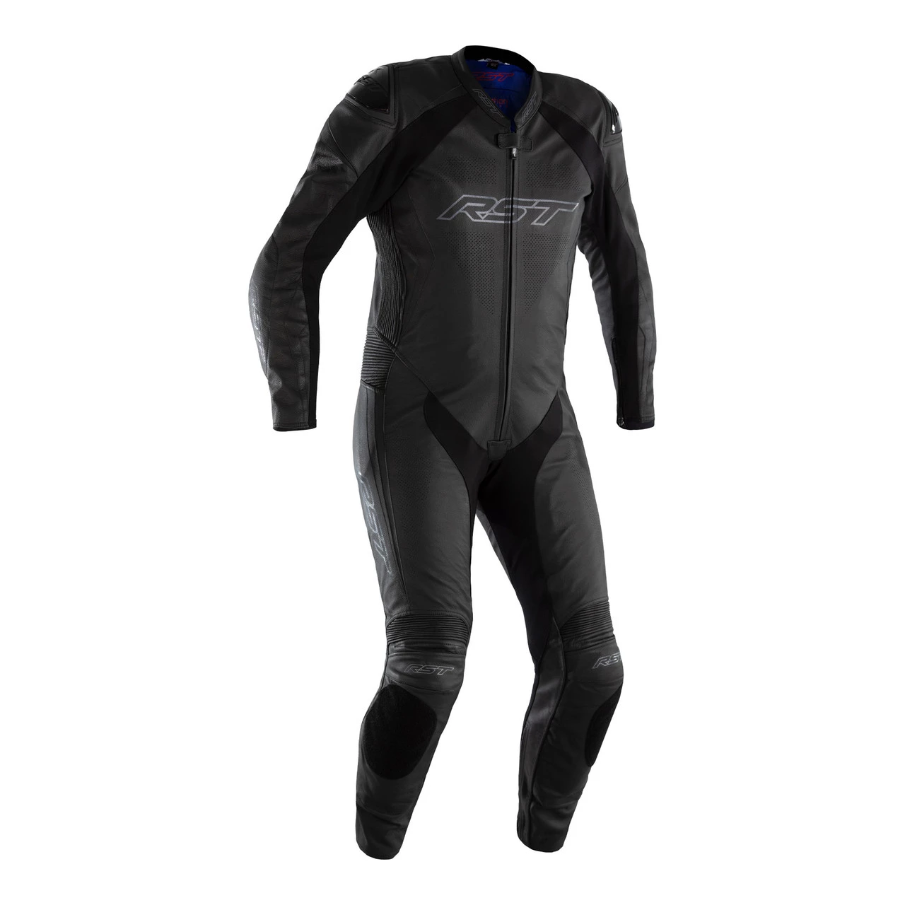 RST Podium Airbag CE Mens Leather Suit - Black 3 RST Podium Airbag CE Mens Leather Suit - Black