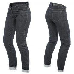 Dainese Denim Slim Lady Tex Pants 008 - Blue