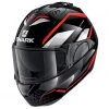 Shark Evo Es Yari Flip Front Helmet KRW - Black / Red / White . -megamotorcyclestore Official Shop 54b1c7c510c71d159104dc6b7d3f4bf9c9c8e9fc 90913.1616163842