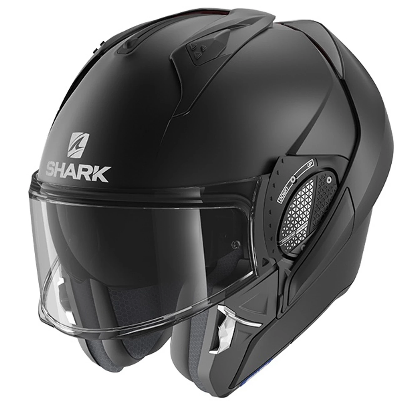 Shark Evo GT Flip Front Helmet KMA - Matt Black . 4 Shark Evo GT Flip Front Helmet KMA - Matt Black . - Image 2