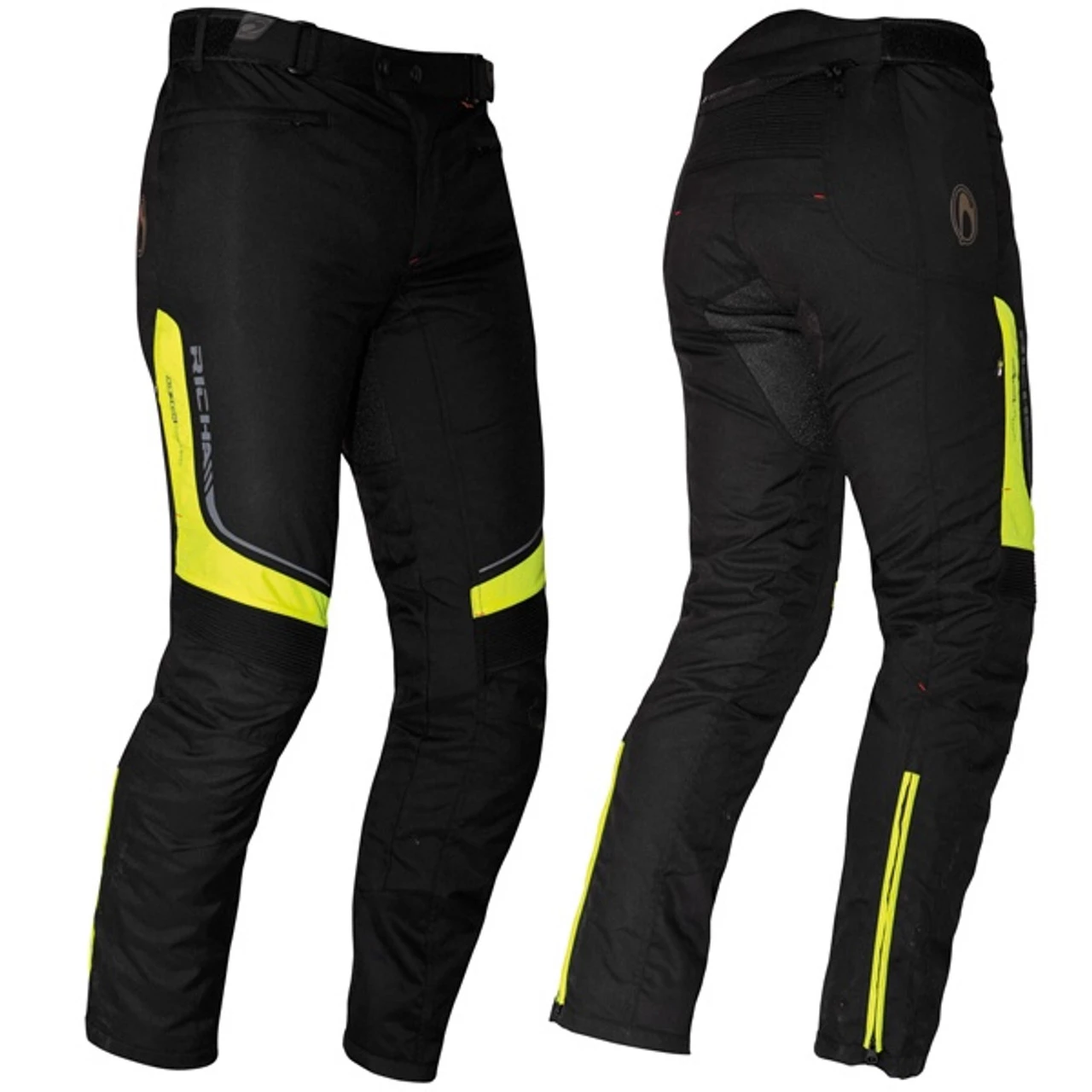 Richa Colorado Men's Trousers Short - Black / Fluo Yellow 3 Richa Colorado Men's Trousers Short - Black / Fluo Yellow