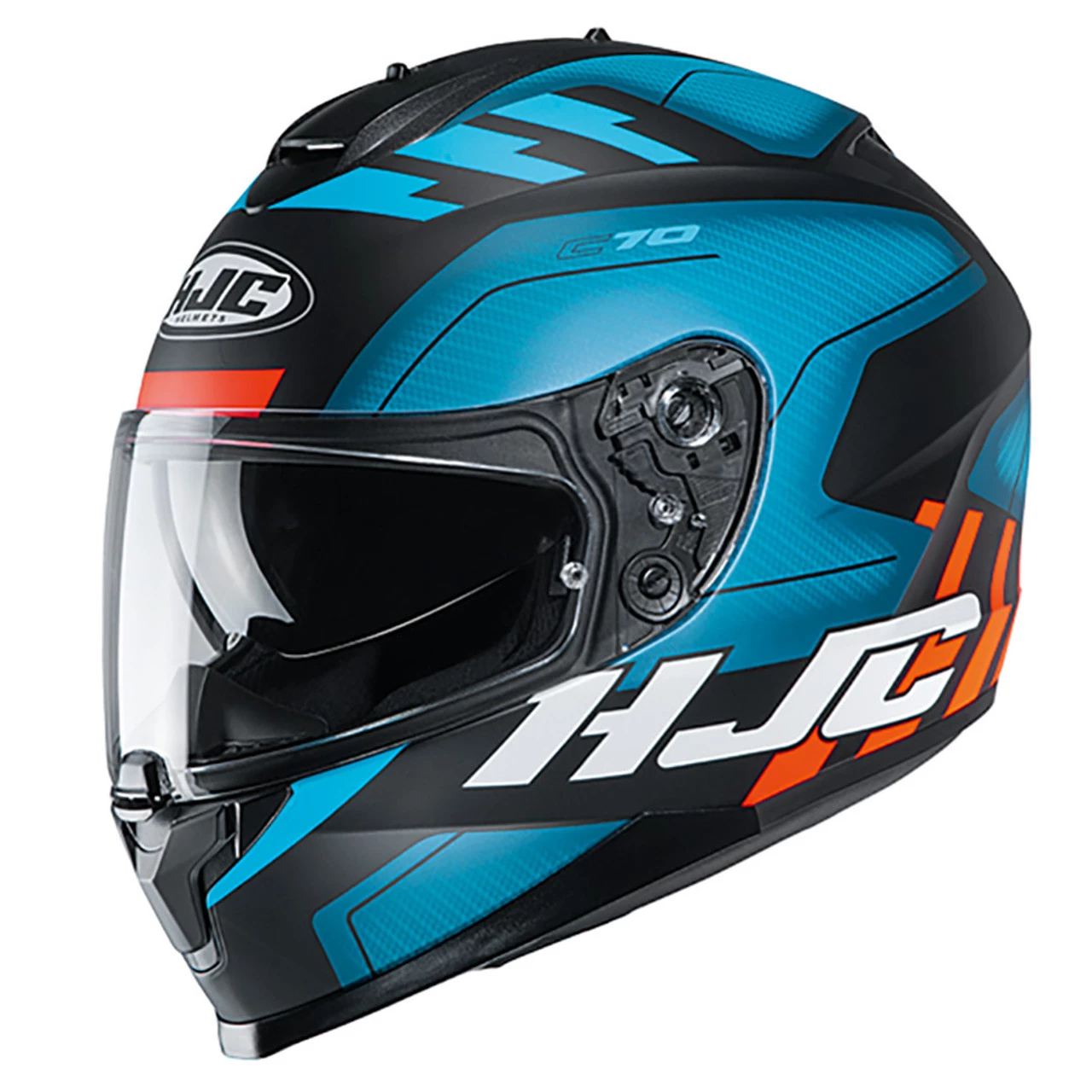 HJC RPHA 90S Flip Front Modular Helmet - Balian Carbon Blue 3 HJC RPHA 90S Flip Front Modular Helmet - Balian Carbon Blue