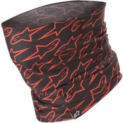 Alpinestars Astars Neck Tube Black Red Fluo