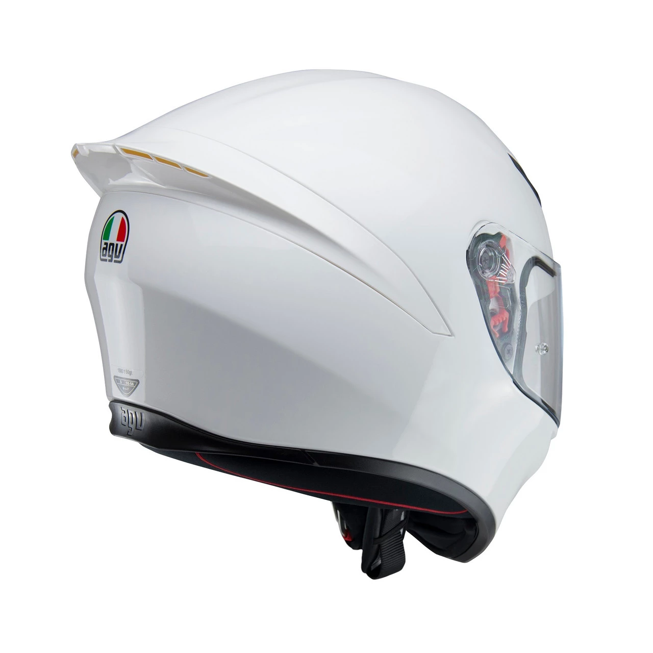 AGV K1 Full Face Helmet Plain - White 4 AGV K1 Full Face Helmet Plain - White - Image 2