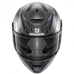 Shark D-Skwal Kanhji Full Face Helmet Mat ABK - Anthracite / Blue / Black 7 Shark D-Skwal Kanhji Full Face Helmet Mat ABK - Anthracite / Blue / Black -megamotorcyclestore Official Shop 86b2e60ec264754b7df711c80d630f6e480d8b9a 61734.1594379594