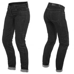 Dainese Denim Slim Lady Tex Pants 001 - Black