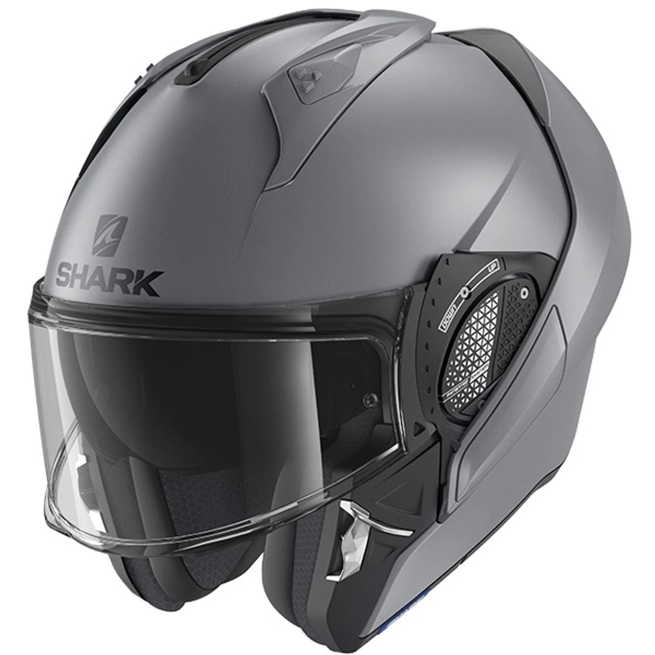 Shark Evo GT Flip Front Helmet AMA - Mat Anthracite . 4 Shark Evo GT Flip Front Helmet AMA - Mat Anthracite . - Image 2