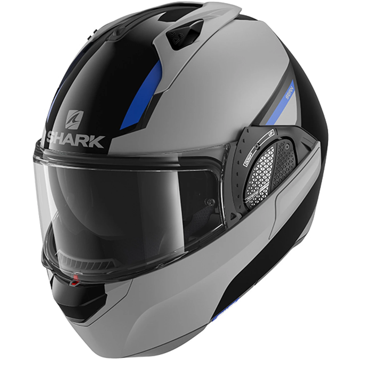 Shark Evo GT Sean KSB - Dual Black / Silver / Blue 8 Shark Evo GT Sean KSB - Dual Black / Silver / Blue - Image 6