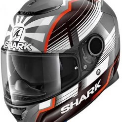 Shark Spartan Zarco Malaysia GP Helmet AWR - Anthracite / White / Red