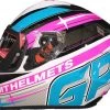 MT Stinger GP Full Face Helmet - White / Pink / Blue 1 MT Stinger GP Full Face Helmet - White / Pink / Blue -megamotorcyclestore Official Shop Stinger Pink 95787.1553008480
