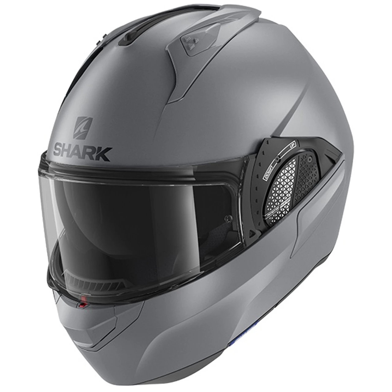 Shark Evo GT Flip Front Helmet AMA - Mat Anthracite . 3 Shark Evo GT Flip Front Helmet AMA - Mat Anthracite .
