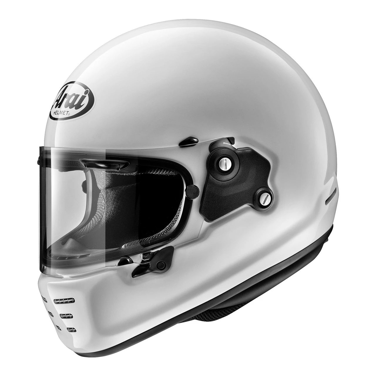 Arai Rapide Full Face Helmet Solid - White 3 Arai Rapide Full Face Helmet Solid - White
