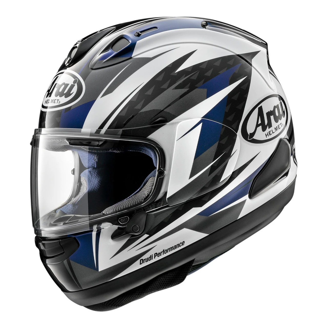 Arai RX-7V Evo Full Face Helemt - Rush Blue 3 Arai RX-7V Evo Full Face Helemt - Rush Blue