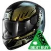 Shark D-Skwal Dharkov Helmet KGX - Black / Green