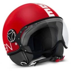 Momo FGTR CLS Open Face Helmet - Summer 18 Matt Blue / Red / White