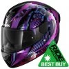 Shark D-Skwal 2 Atraxx KVX - Black / Violet -megamotorcyclestore Official Shop d60975a5da44f91cd0b25cfa3d523e45cef0f7e5 26508.1648123368