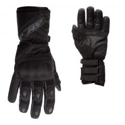 RST X-Raid CE Mens Waterproof Gloves - Black / Black