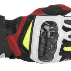Alpinestars SP-2 Leather Sports Motorcycles Gloves - Yellow / Red
