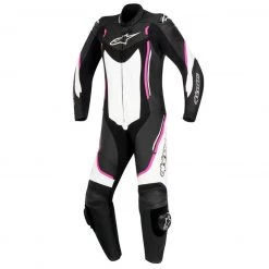 Alpinestars Stella T-Jaws V3 Ladies Waterproof Textile Jacket - Black / Fuchsia